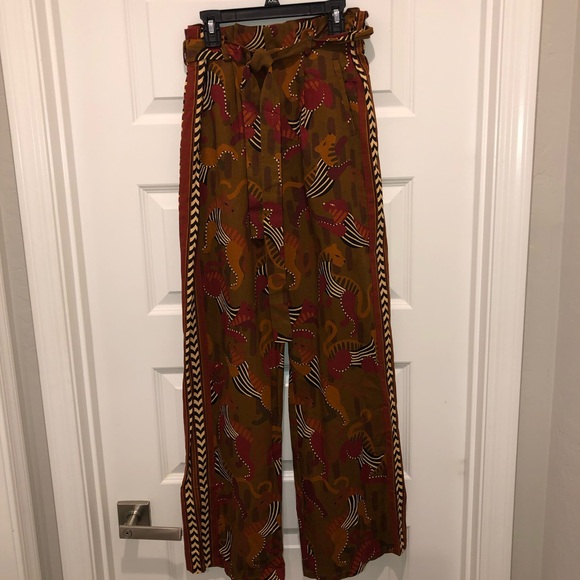 FARM Rio Multicolor Patterned Trousers - Picture 6 of 11